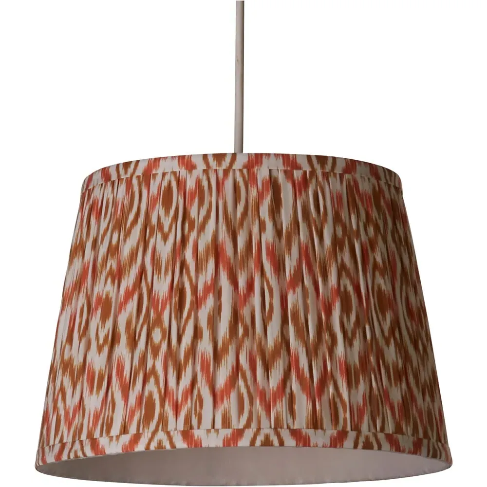 Bronwyn Mushroom Pleat Lamp Shade - Multi
