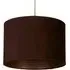 Calista Ceiling Shade - Chocolate, Velvet