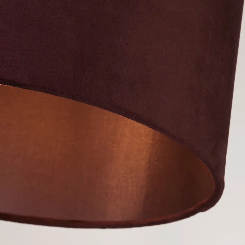 Calista Ceiling Shade - Plum, Velvet