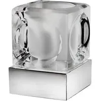 Ice Cube Glass Shade Touch Lamp - Clear