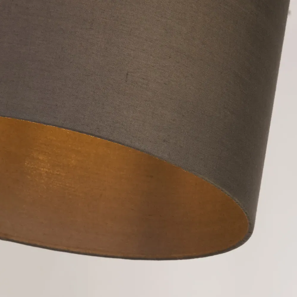 Kaia Drum Ceiling Shade - Grey