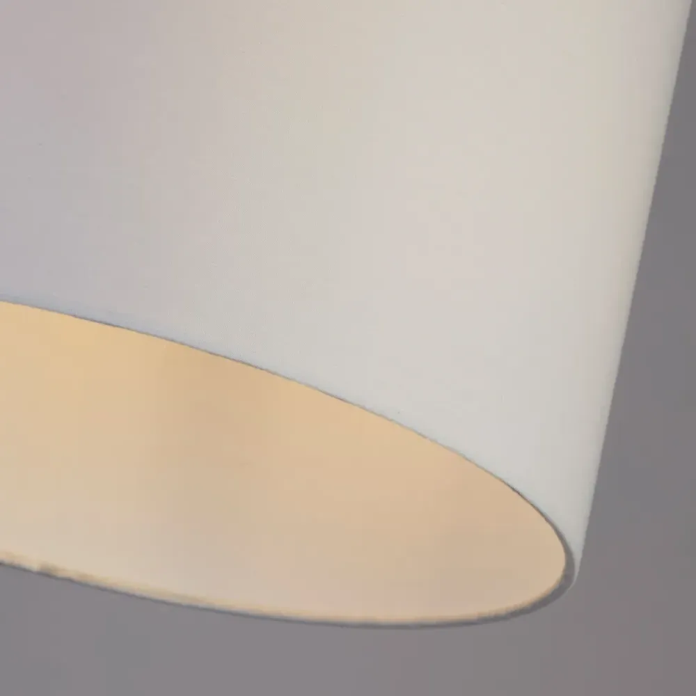 Kaia Drum Ceiling Shade - White