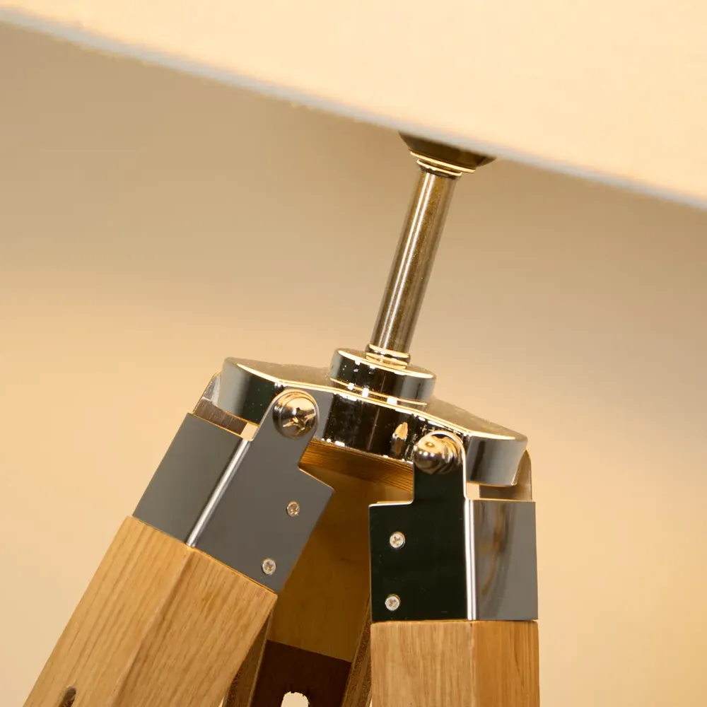 Luna Tapered Lamp Shade - Cream, Cotton