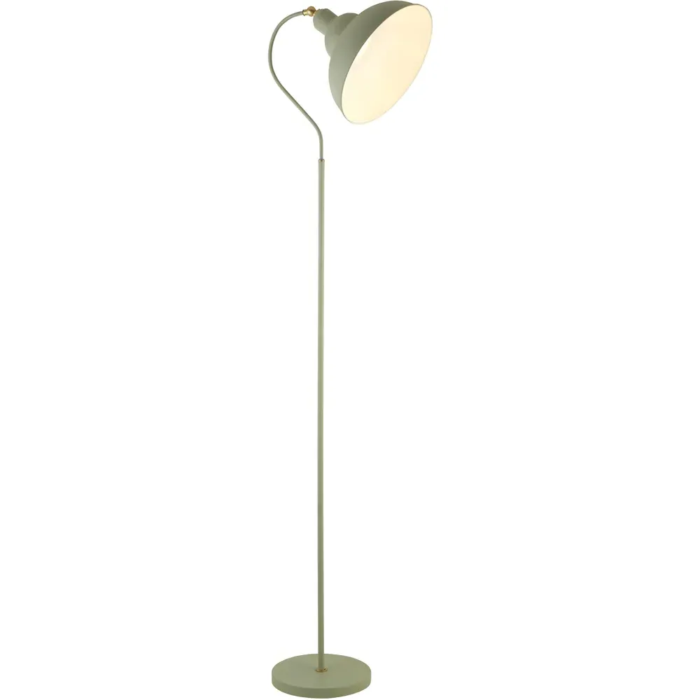 Luna Tapered Lamp Shade - Green, Linen