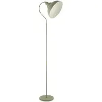 Luna Tapered Lamp Shade - Green, Linen