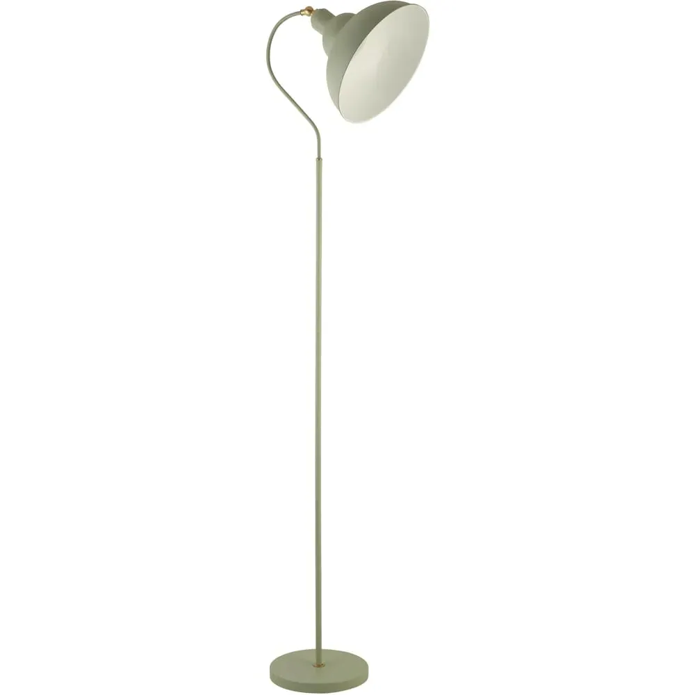Luna Tapered Lamp Shade - Green, Linen