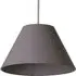 Luna Tapered Lamp Shade - Grey, Cotton