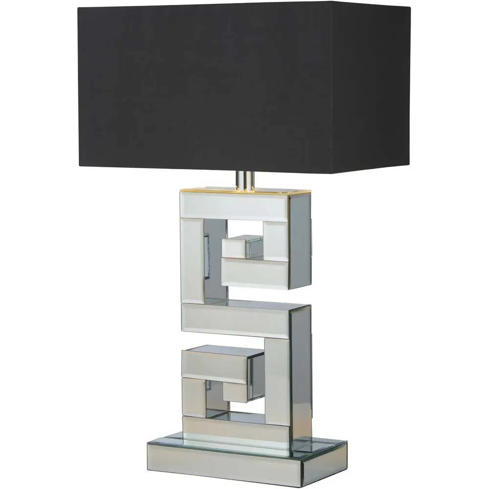 Mirror Table Lamp - Grey