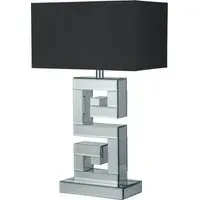 Mirror Table Lamp - Grey