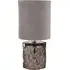Rattan Heart Light with Leaf - Grey
