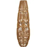 Tapered Lamp Shade - Brown, Cotton