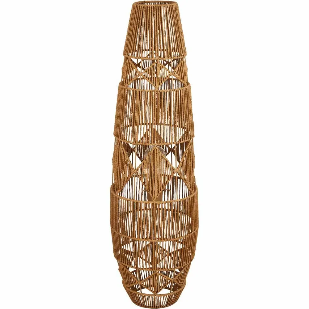 Tapered Lamp Shade - Brown, Cotton