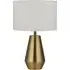 Touch Table Lamp 2 Pack - Gold, Fabric