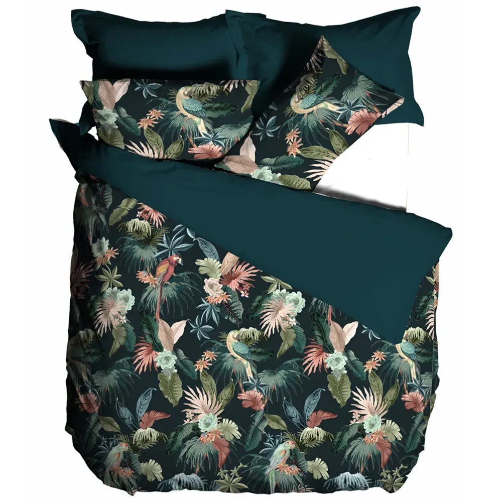 Fernanda Double Duvet Cover Set - Multi, Cotton