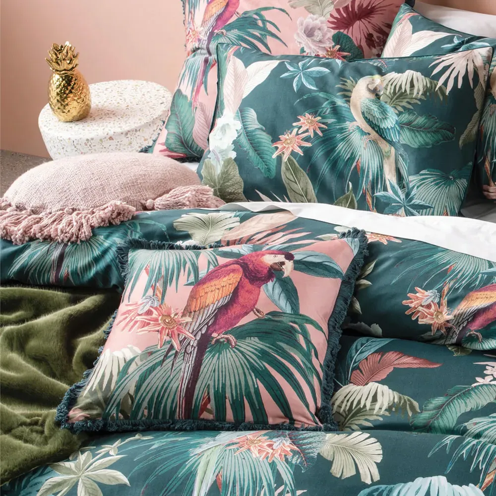 Fernanda Double Duvet Cover Set - Multi, Cotton