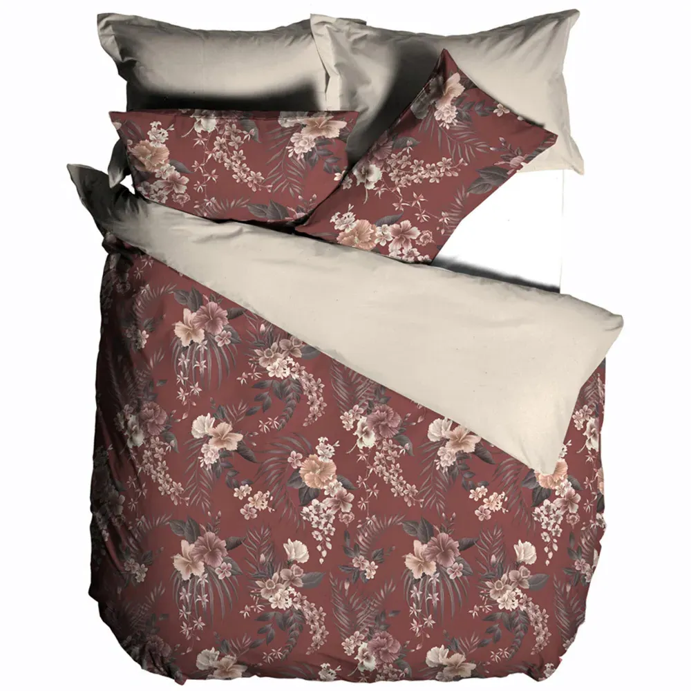Taira Double Duvet Cover Set - Multi, Cotton