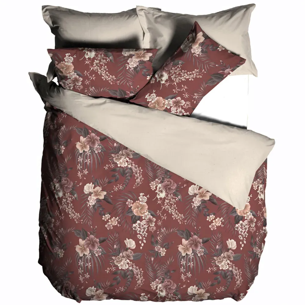 Taira Super King Floral Duvet Cover Set - Multi, Cotton