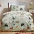 Wildlife Single Animal Reversible Duvet Cover Set - Multi