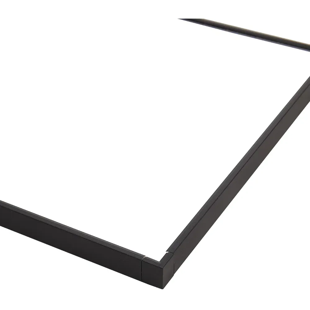 120cm Full Length Wall Mounted Mirror - Black