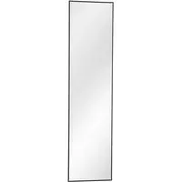 120cm Full Length Wall Mounted Mirror - Black