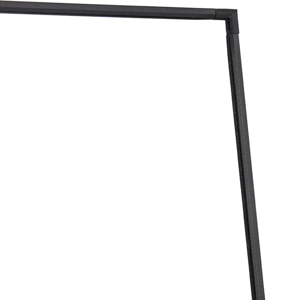 150cm Full Length Wall Mounted Mirror - Black