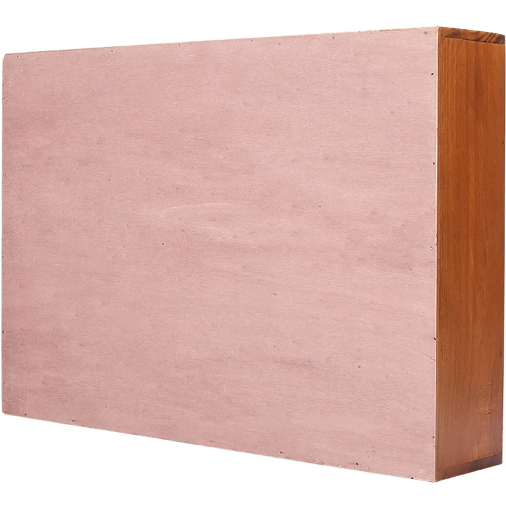 16 Drawer Vintage Wooden Organiser Box - Brown