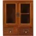 2 Door 2 Drawer Desktop Organiser - Brown, Wood