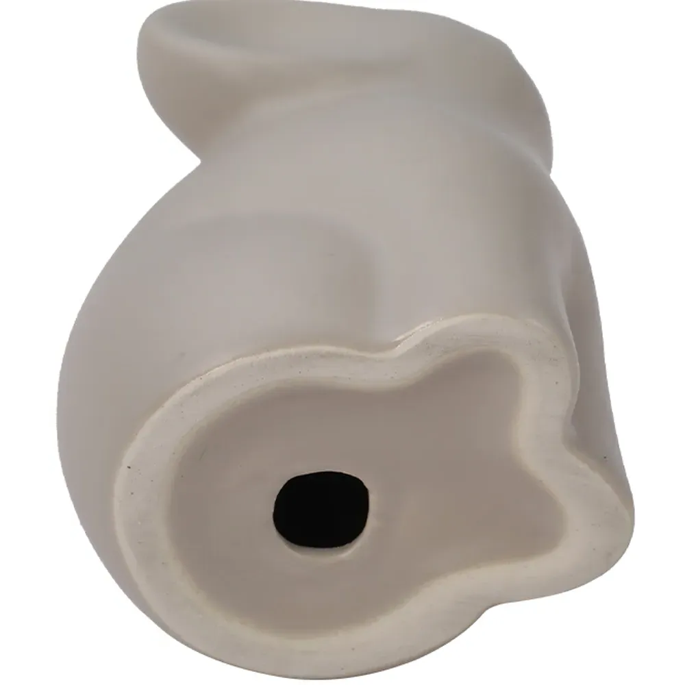 2 Piece Couple Elephant Ornament Set - Grey, Ceramic