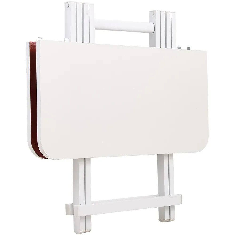 2-Seater Foldable Dining Table - White, MDF