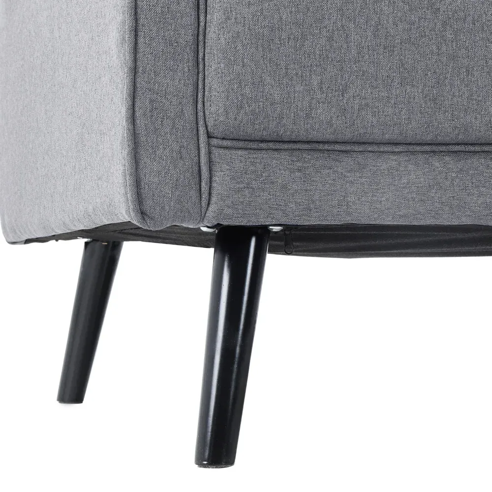 2-Seater Loveseat Sofa - Yellow