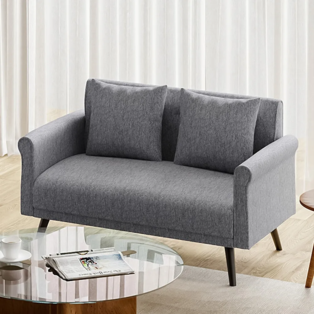 2-Seater Loveseat Sofa - Yellow image