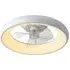 20 inch Adjustable LED Ceiling Fan Light with App Control - White