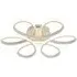 23 inch Petal Shaped LED Ceiling Light with Remote - White