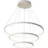 3 Tiered Pendant Ceiling Light with Remote - White