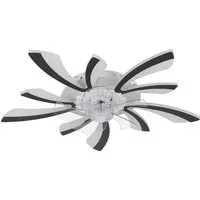 30 inch Ceiling Fan Light with Remote Control - Black