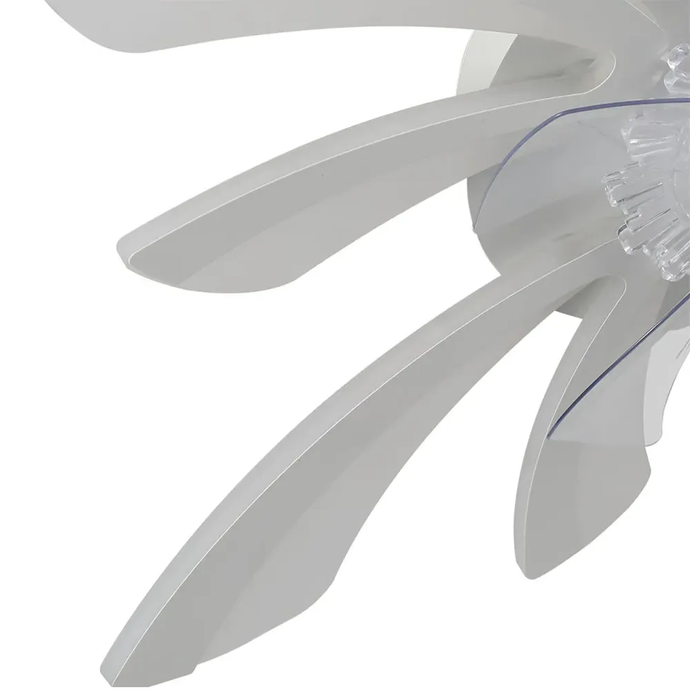 30 inch Ceiling Fan Light with Remote Control - White