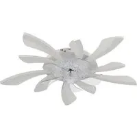 30 inch Ceiling Fan Light with Remote Control - White