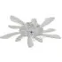 30 inch Ceiling Fan Light with Remote Control - White