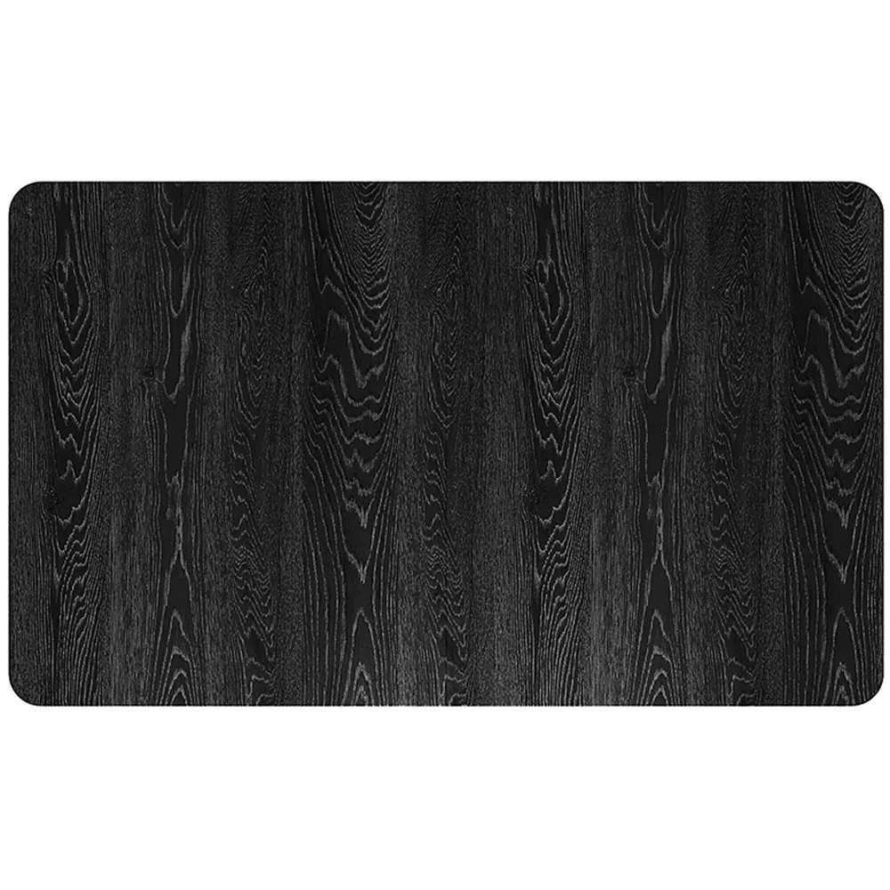 4-Seater Foldable Dining Table - Black, MDF