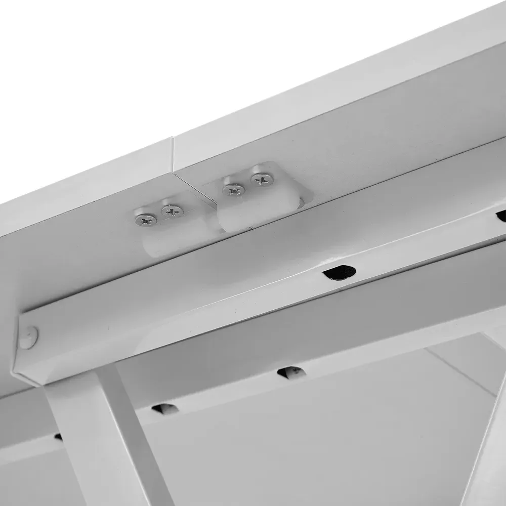 4-Seater Foldable Dining Table - White