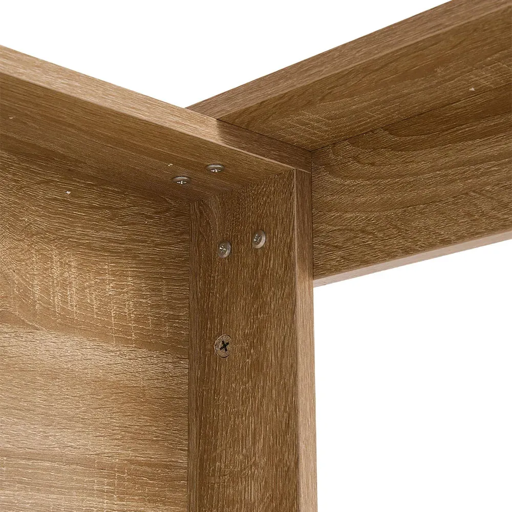 4 Seater Rectangular Dining Table - Natural Wood Effect