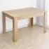4 Seater Rectangular Dining Table - Natural Wood Effect