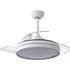 42 inch LED Ceiling Fan Light with Remote - White, Acrylic