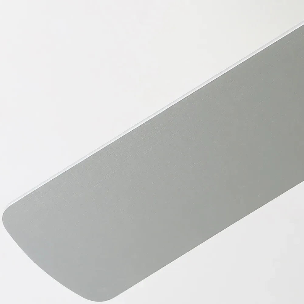 5 Blade Crystal Ceiling Fan Light with Remote - Silver