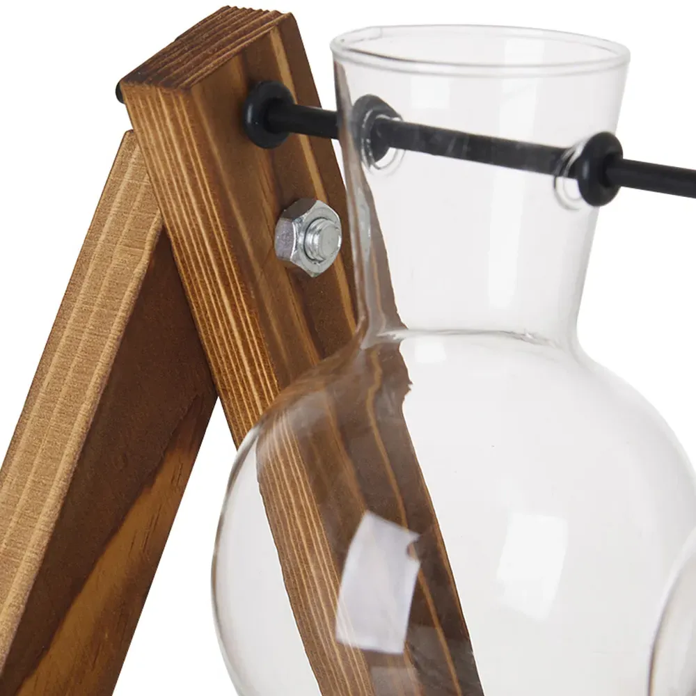 5 Bulb Plant Propagation Station - Natural, Wood