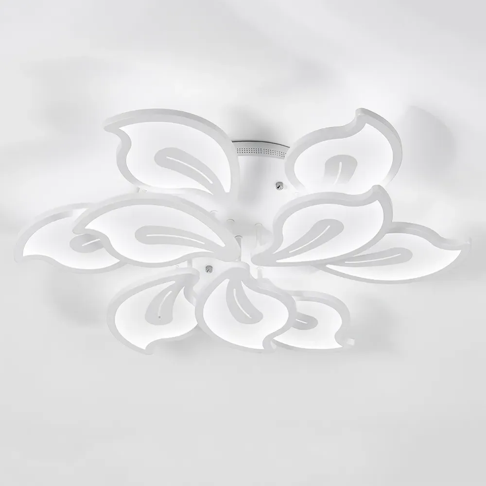 9 Heads LED Ceiling Light - White
