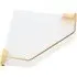 Acrylic Adhesive Bathroom Corner Shelf - Gold