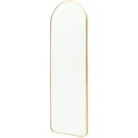 Arched Full Length Mirror - Gold