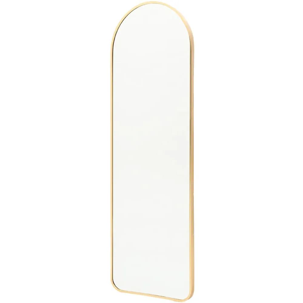 Arched Full Length Mirror - Gold image