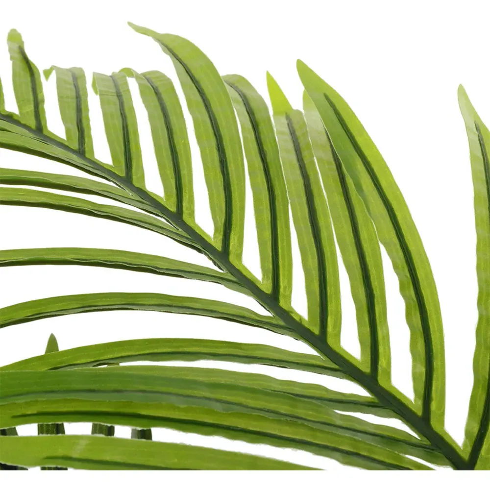 Artificial Bamboo Palm Tree in Pot - Green